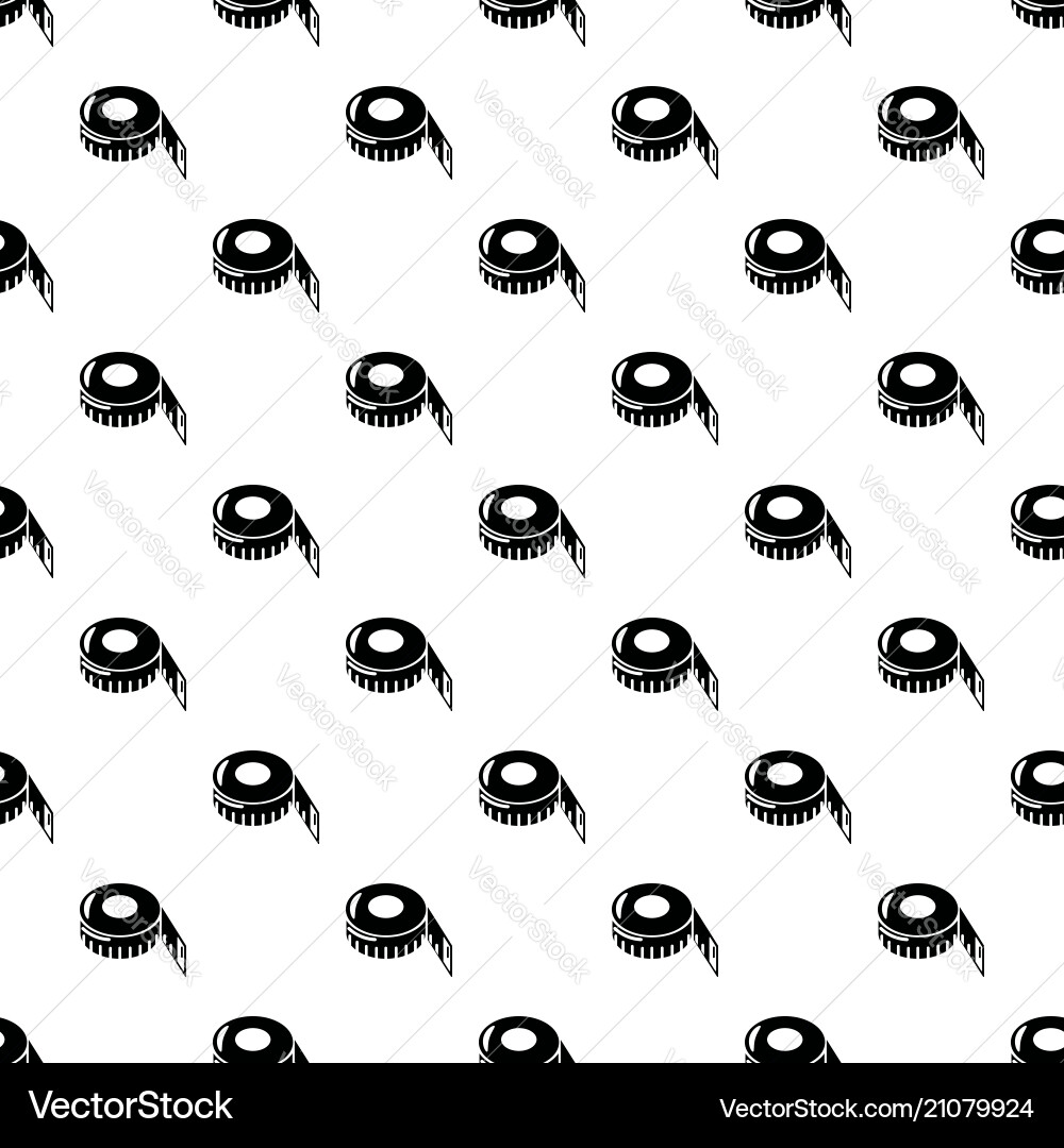 Tape measure icon simple style Tape measure icon simple style vector image