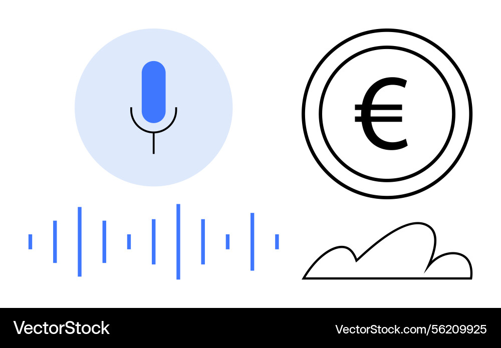 Voice command recognition linked to digital Voice command recognition linked to digital vector image