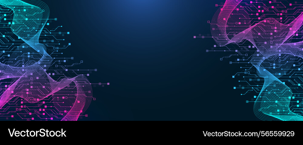 Artificial intelligence or machine learning Artificial intelligence or machine learning vector image