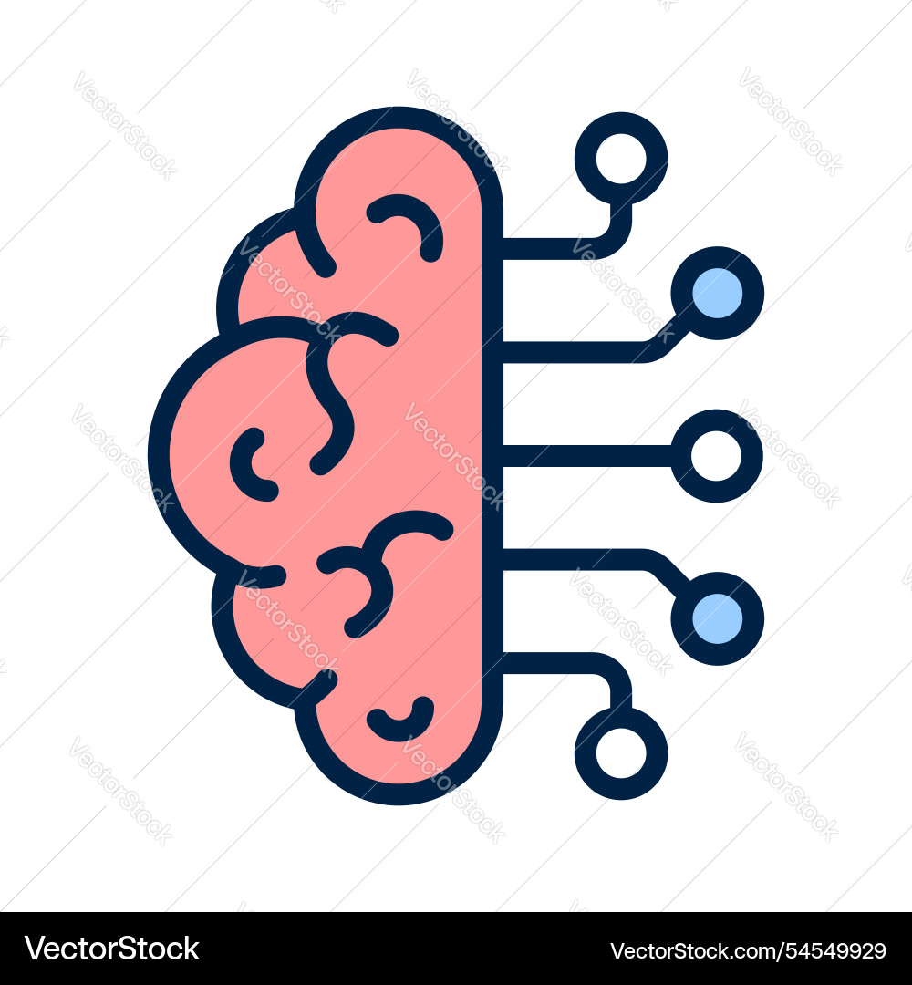 Neural network Vector Image