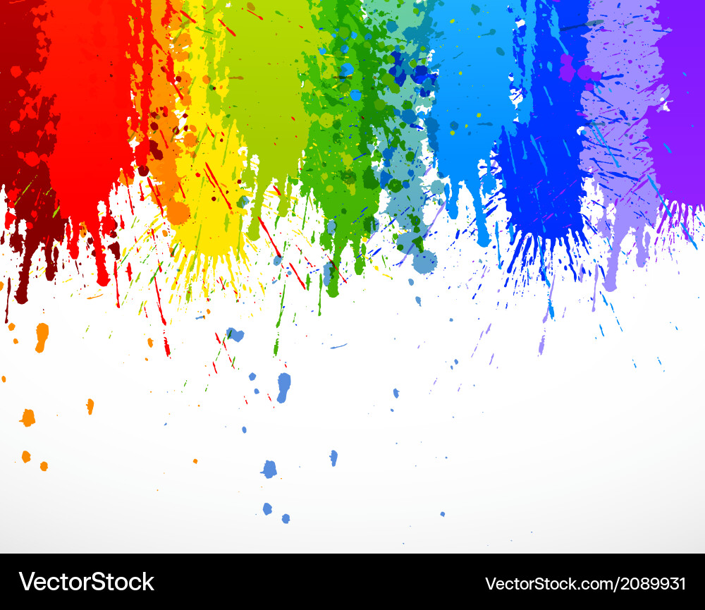 Abstract rainbow background Royalty Free Vector Image
