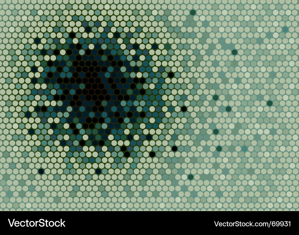 Geometric Pixel Art Background Vector Image