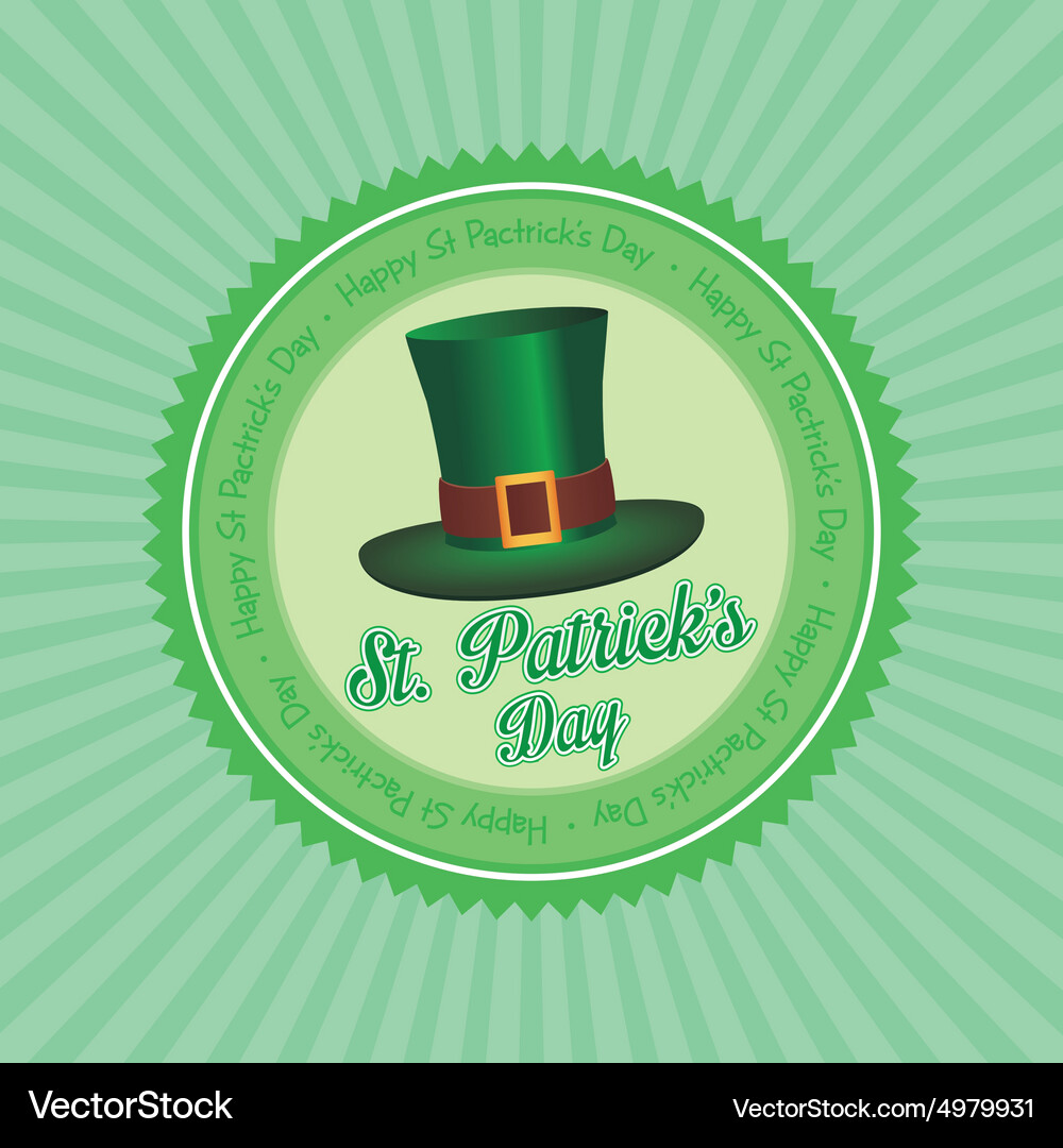 Isolated label with text and a traditional element Vector Image