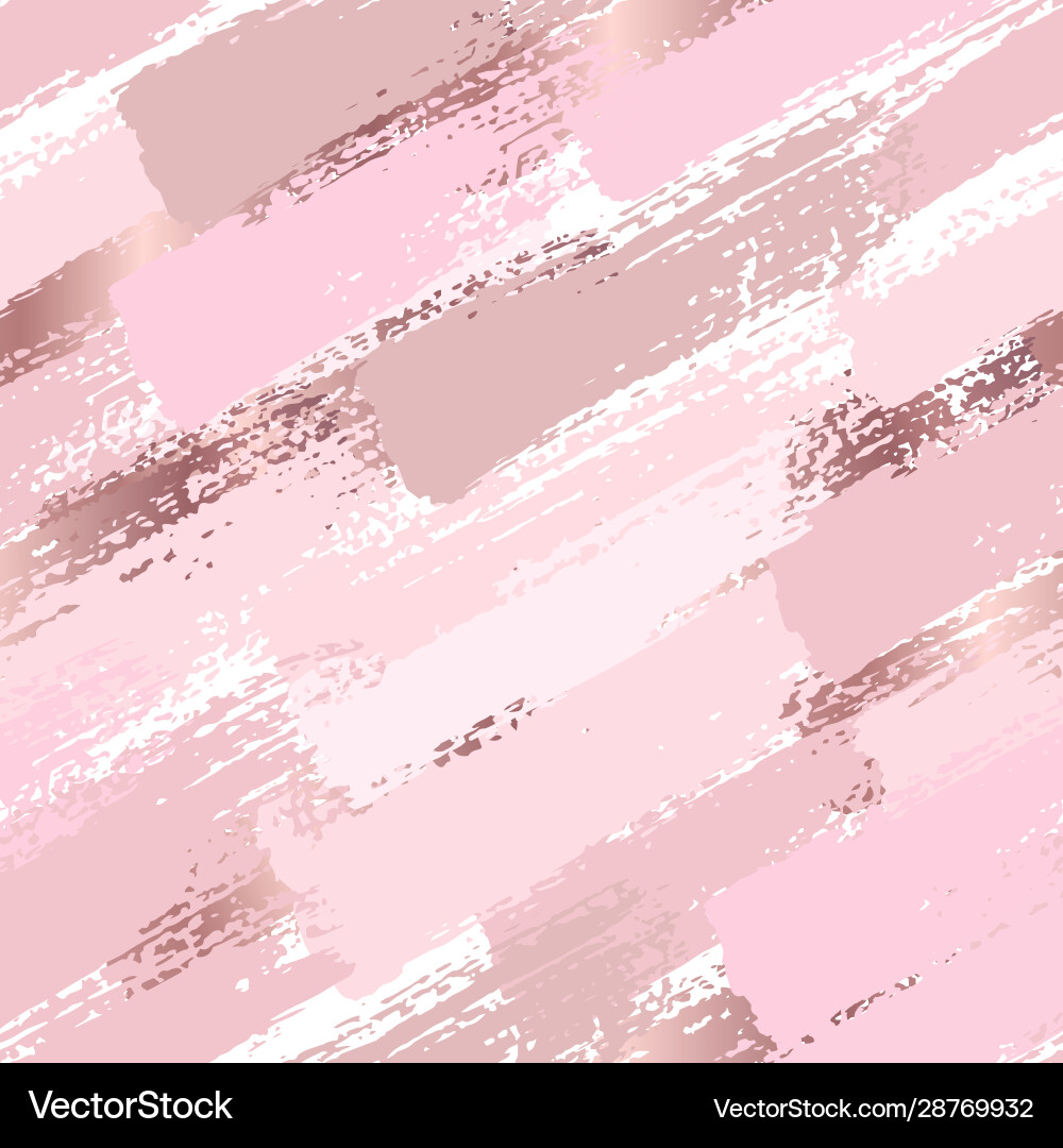 Pastel Pink Brushstroke Pattern vector image