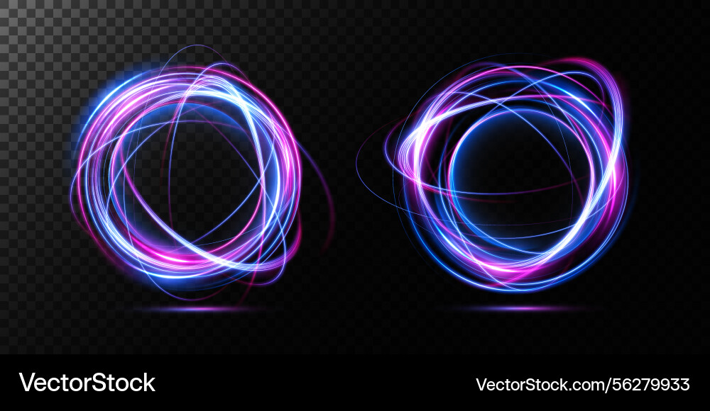 Dynamic light swirls perfectly crafted for unique Dynamic light swirls perfectly crafted for unique vector image