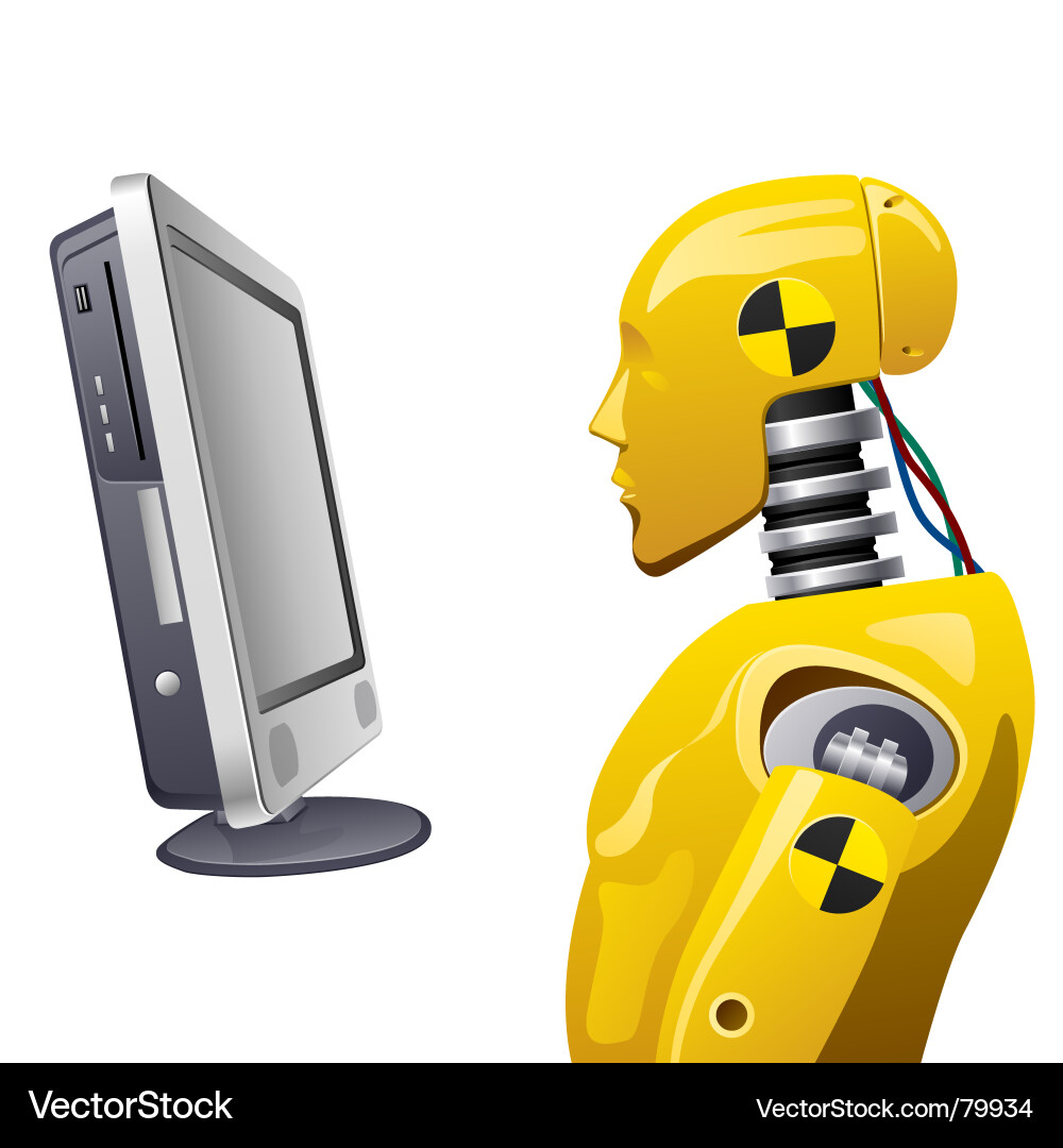 Crash-test dummy vector image