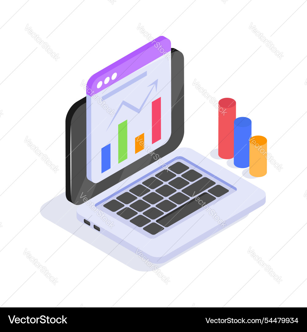 Data analytics Vector Image