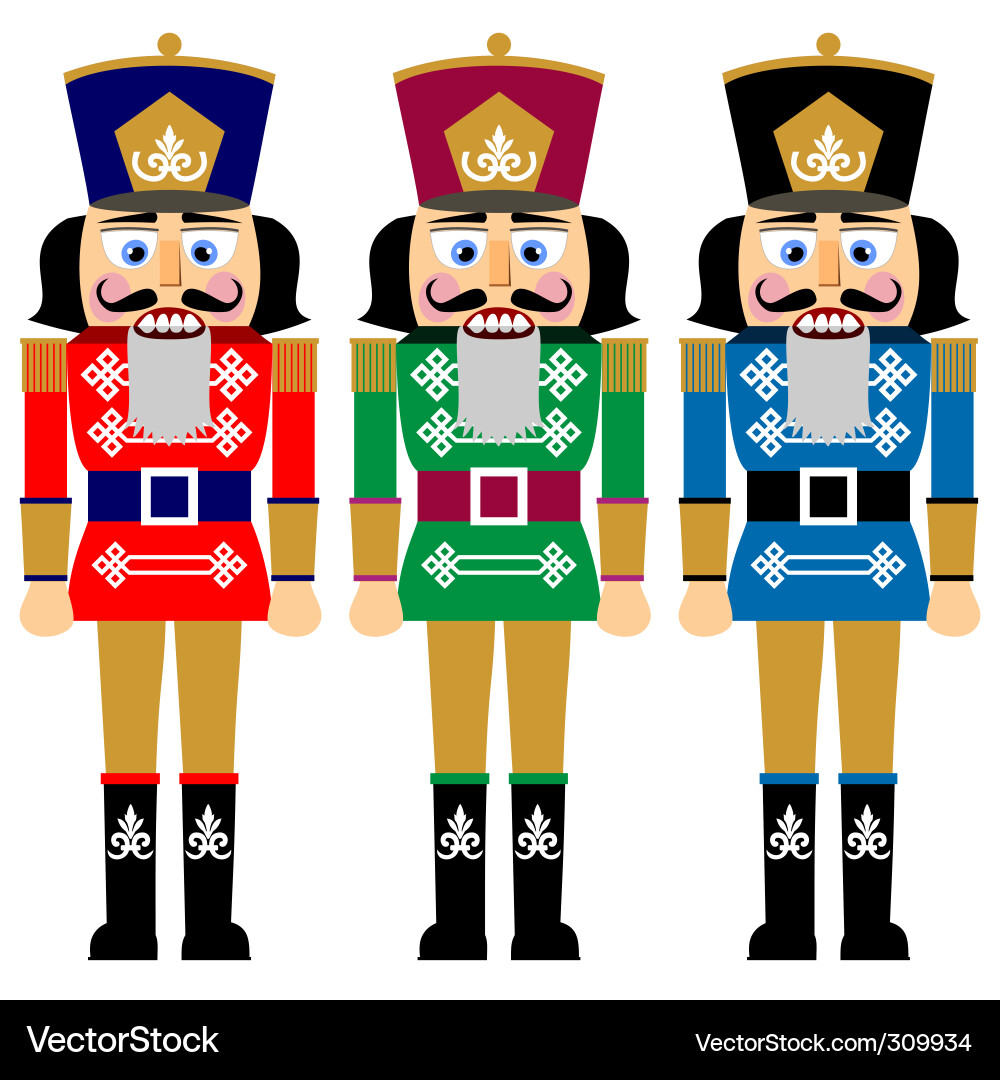 Nutcracker Collection vector image