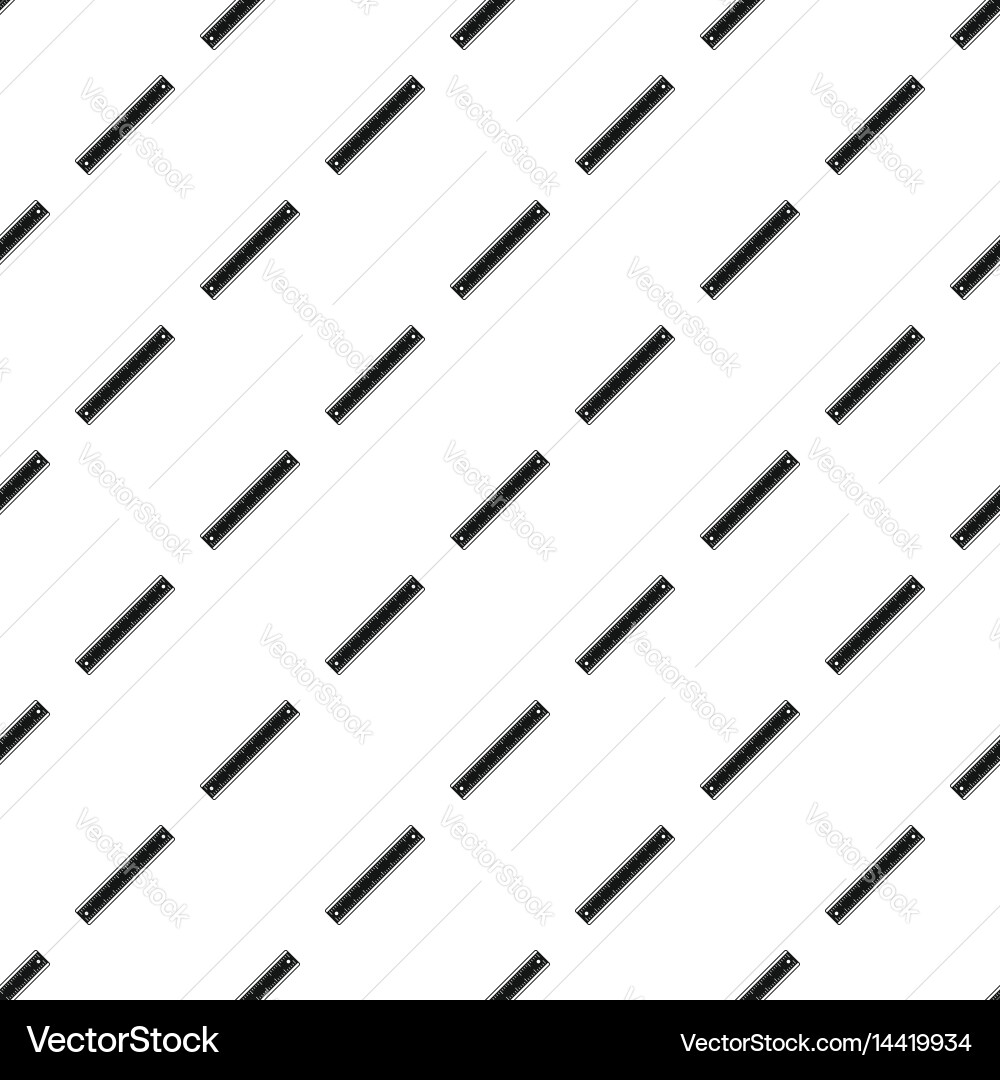 Ruler pattern vector image