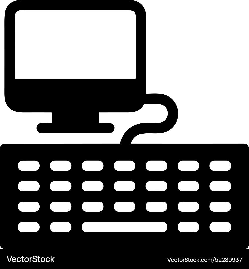 Technology and computer icon symbol image Vector Image