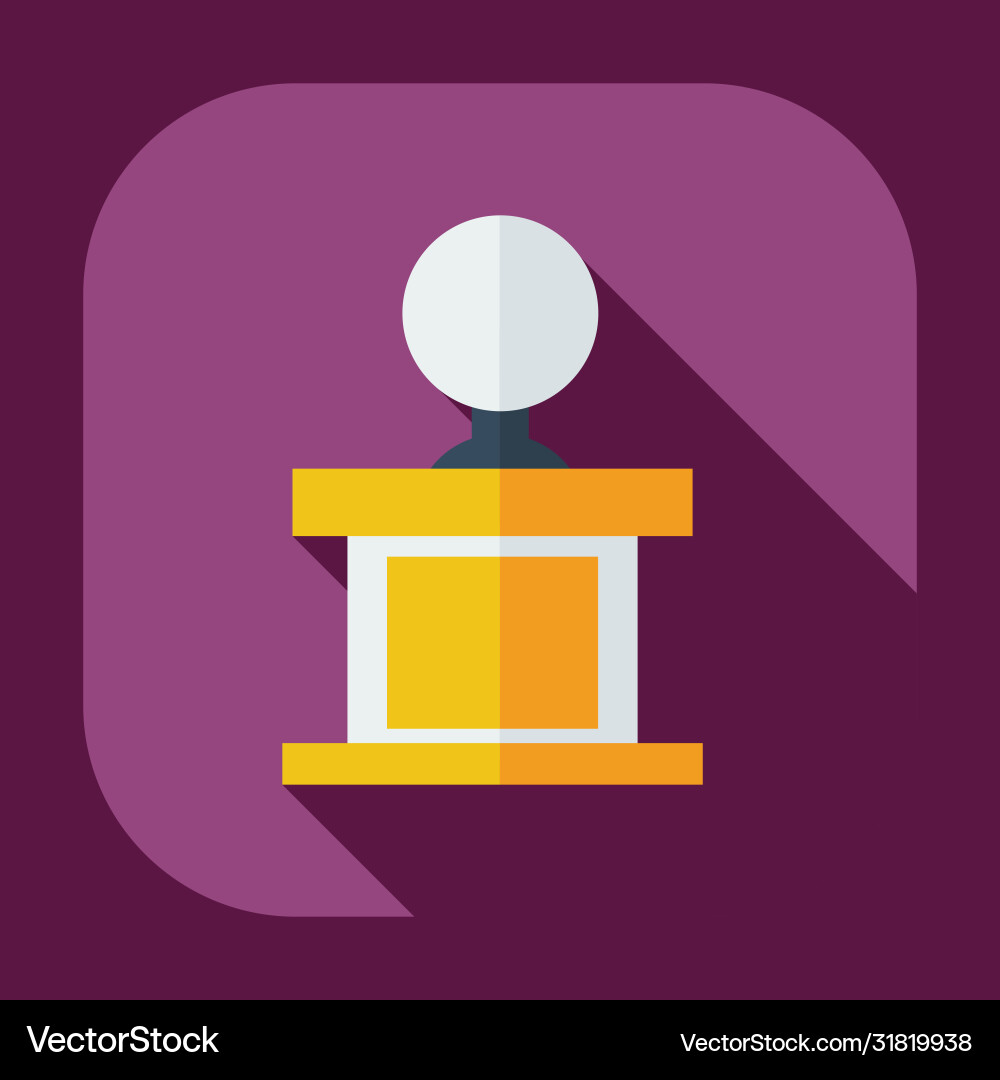 Flat modern design with shadow icons judge Flat modern design with shadow icons judge vector image