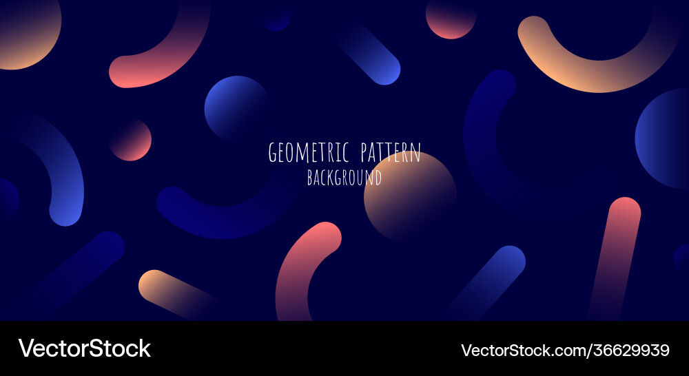 Abstract geometric design element colorful Abstract geometric design element colorful vector image