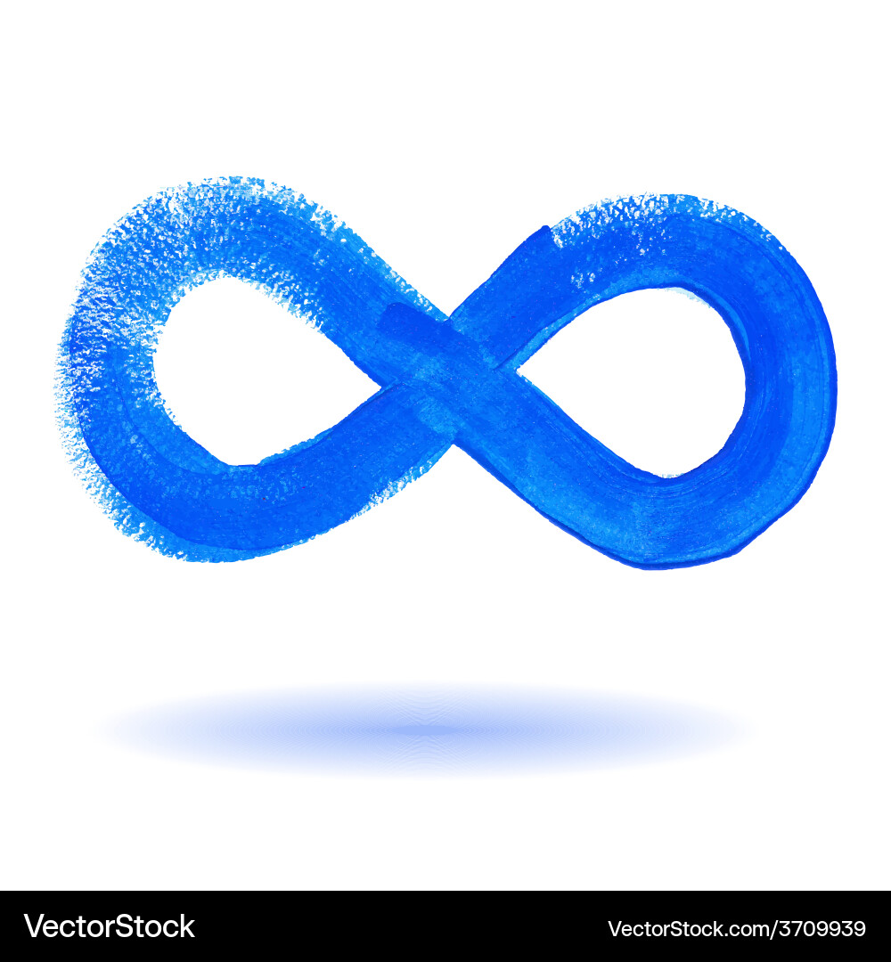 Infinite Loop Symbol vector image