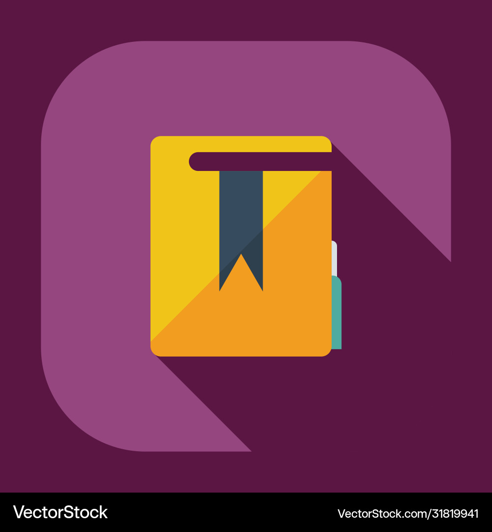 Flat modern design with shadow icons folder decree Vector Image