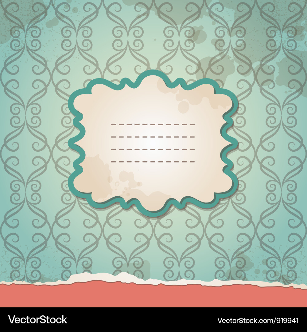 Vintage background Royalty Free Vector Image - VectorStock