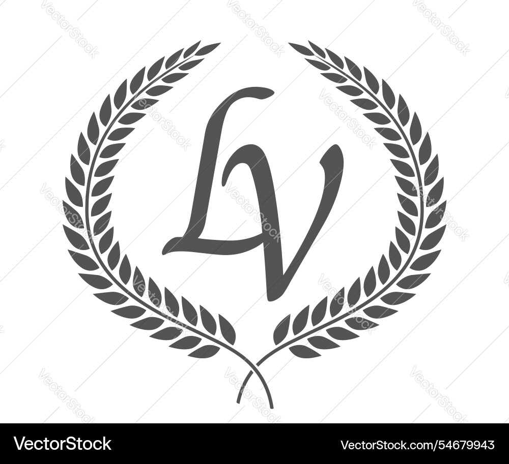 L Monogram Clip Art