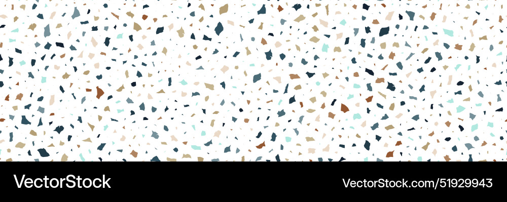 Terrazzo flooring seamless pattern Royalty Free Vector Image