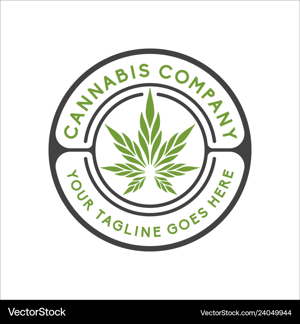 Cannabis Logo - CBD & Hemp Vector Image