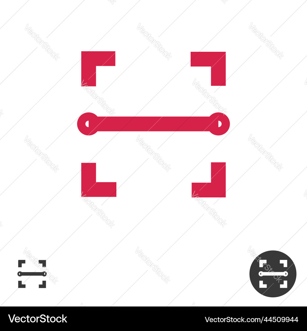 Scannen Icon oder Sku-Scanner-Barcode erkennen Scannen Icon oder Sku-Scanner-Barcode erkennen vektorbild