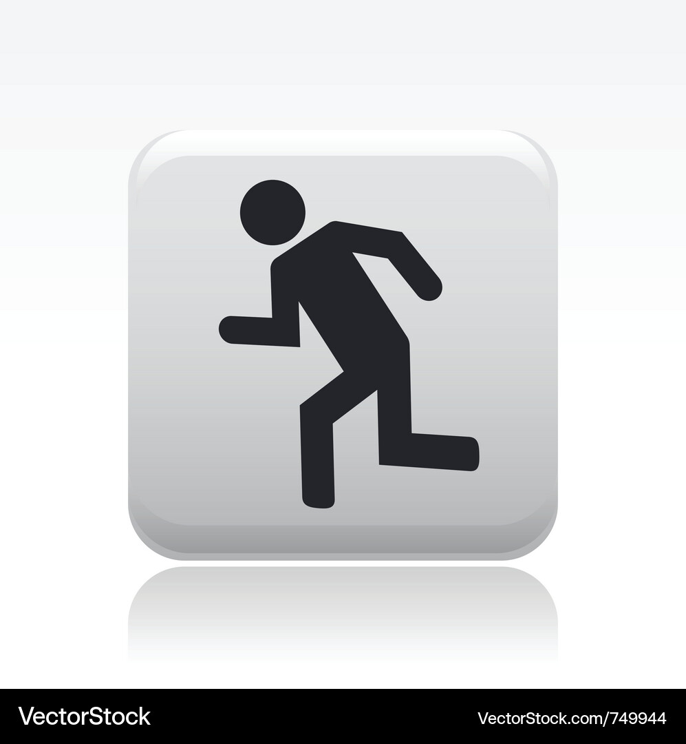 Security Exit Icon Vector Image