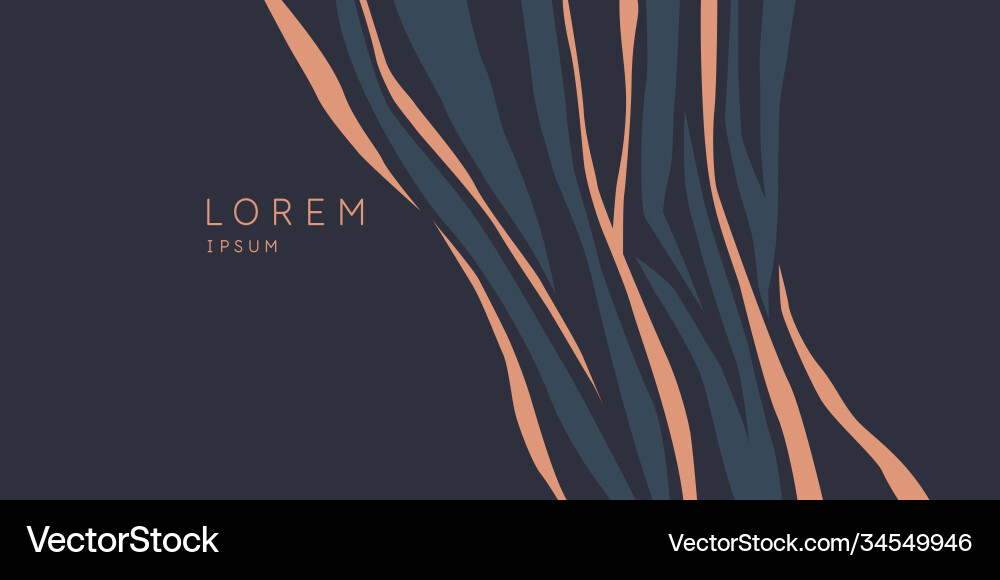 A composition with abstract elements in popular vector image