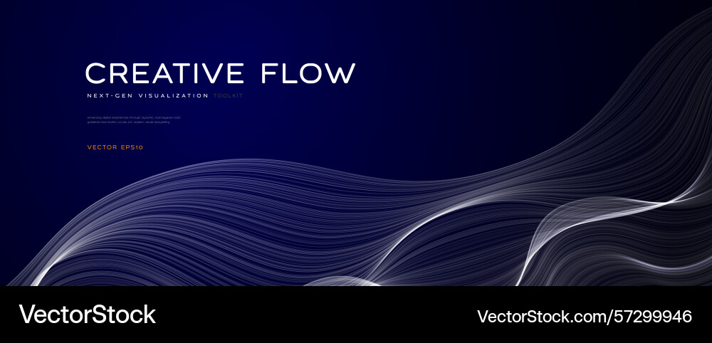 Abstract digital technology lines data flow Abstract digital technology lines data flow vector image