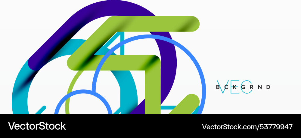 Abstract background circles and colorful round Abstract background circles and colorful round Vector Image