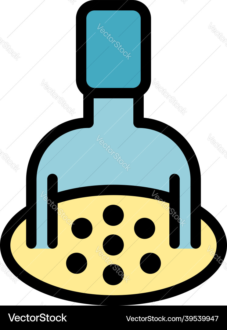 Potato masher icon color outline Potato masher icon color outline vector image