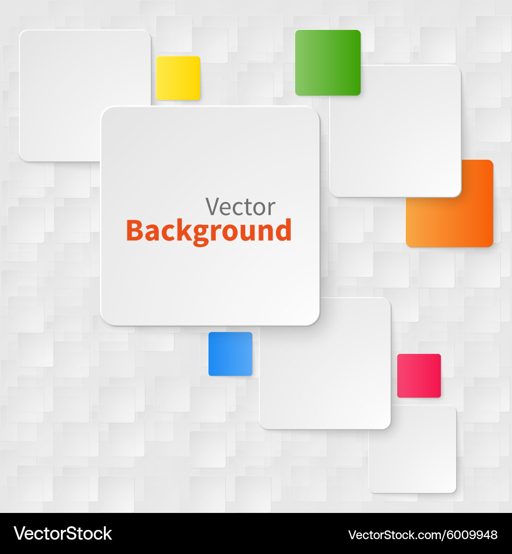 Abstract background and texture with squares Vector Image