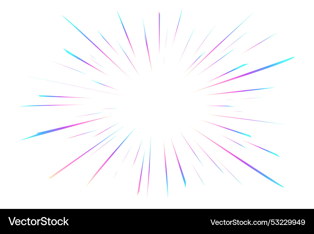Rainbow light flare halo prism effect on white Rainbow light flare halo prism effect on white vector image