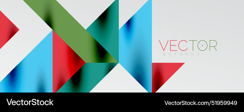 Tech minimal overlapping triangle shapes elements Tech minimal overlapping triangle shapes elements Vector Image