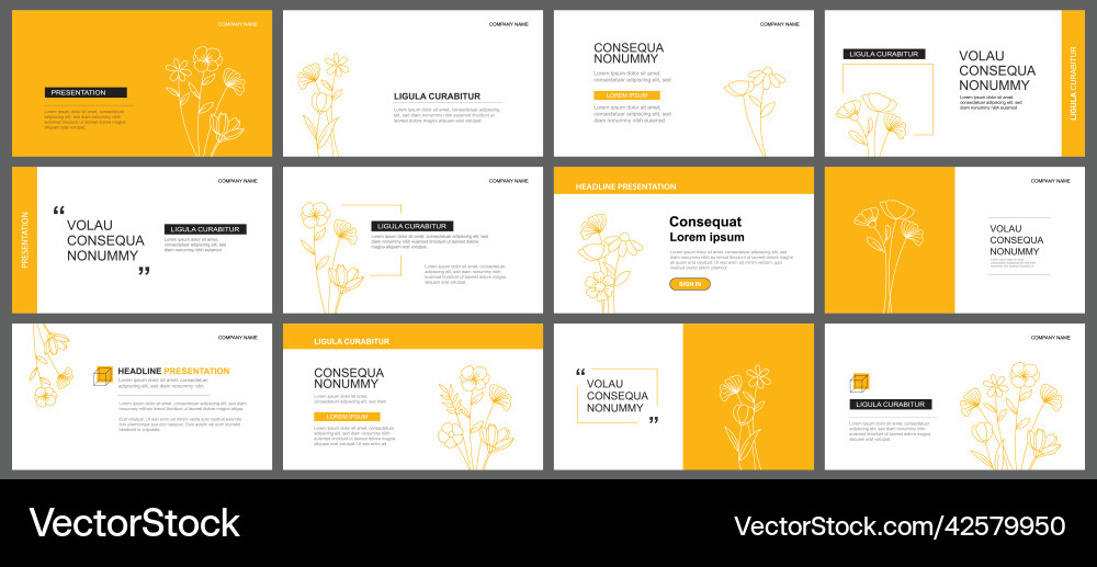 Presentation and slide layout background design Presentation and slide layout background design Vector Image