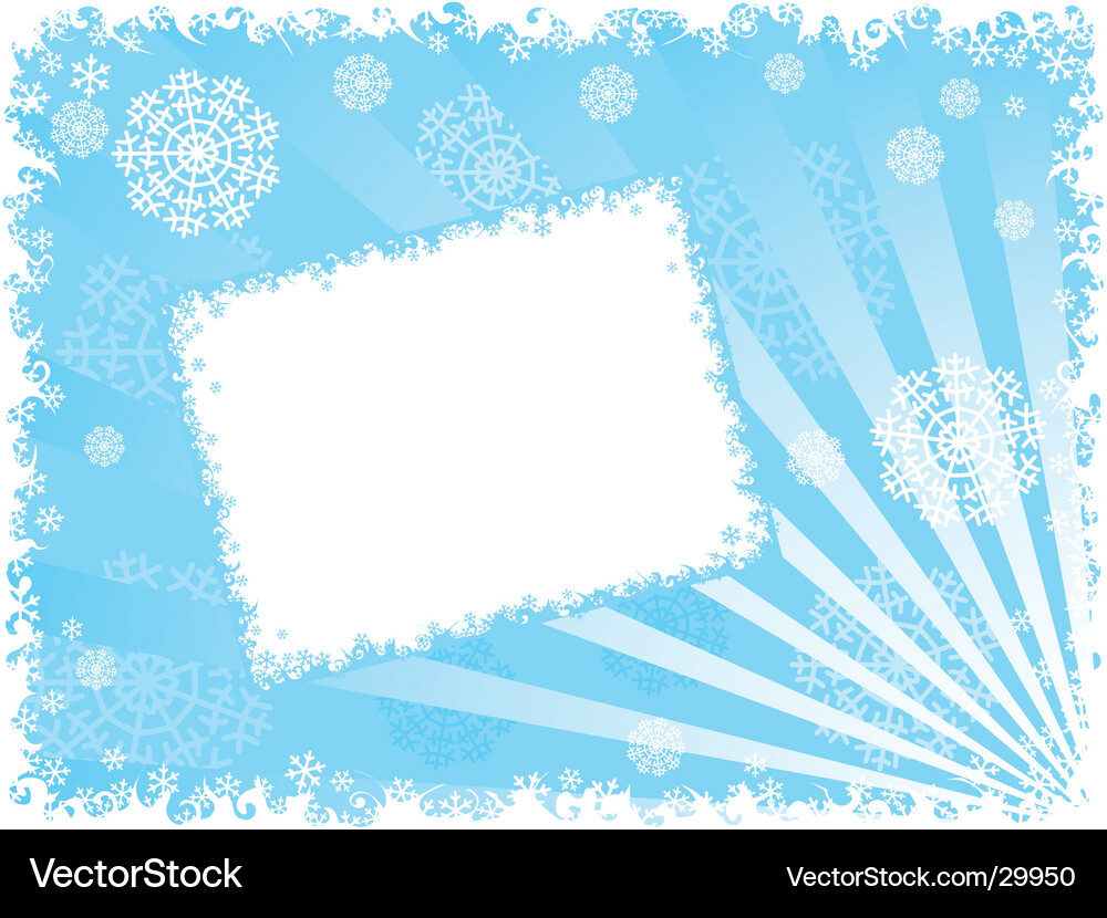 Snowflake Vector Image