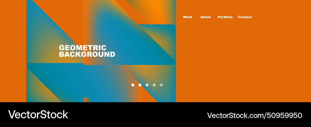 Triangle minimal web site page background design Triangle minimal web site page background design vector image