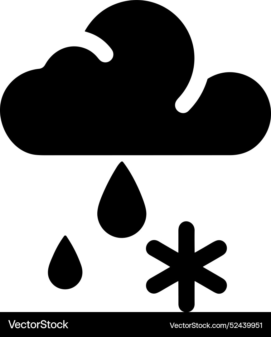Cloud storage icon symbol image of the database Vector Image