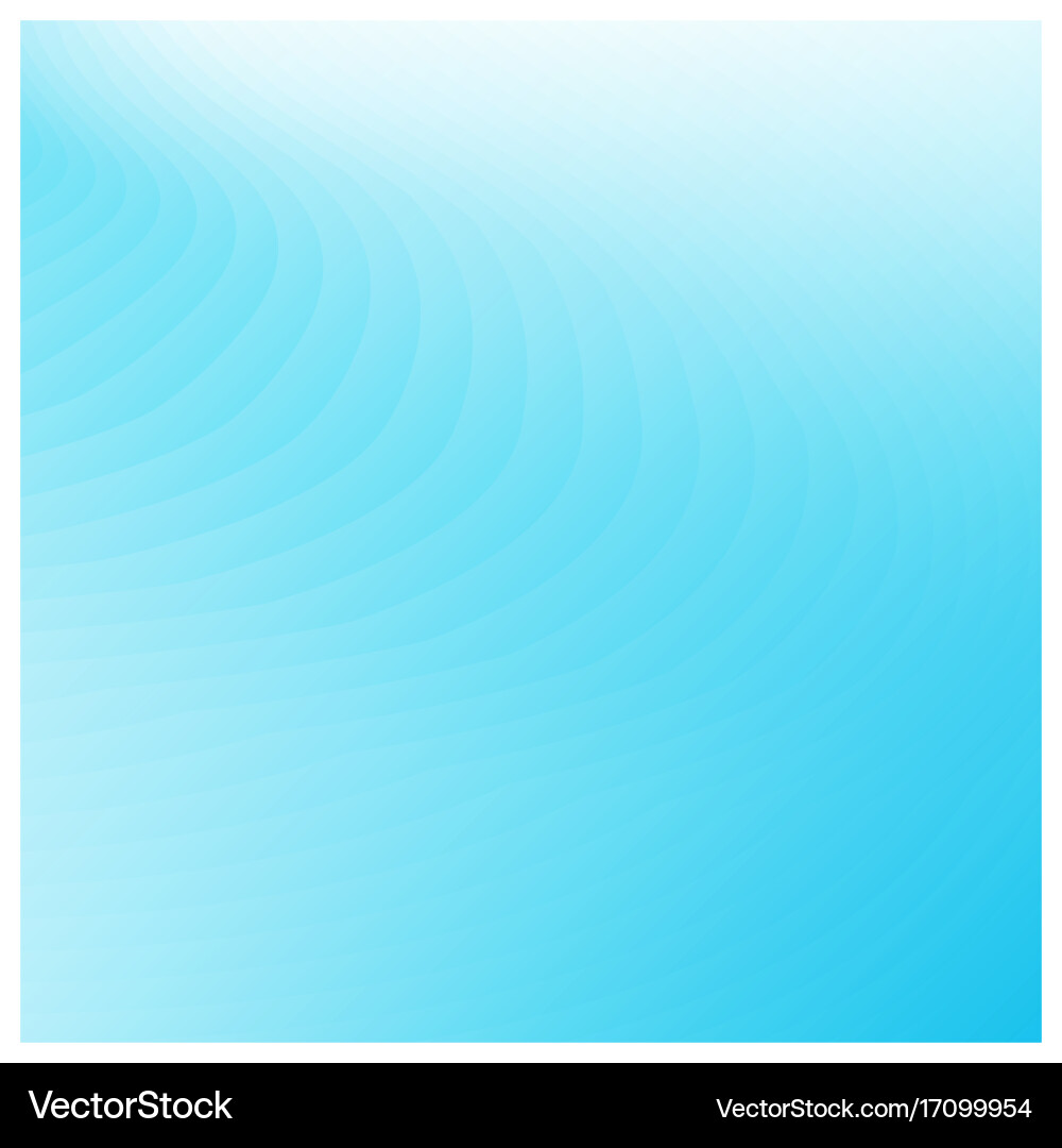 Blue gradient curve lines pattern repeat stripes Vector Image