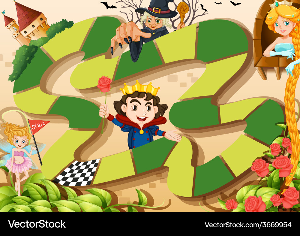 Boardgame Vector Image