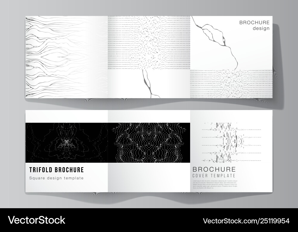 Minimal editable layout square format Minimal editable layout square format vector image