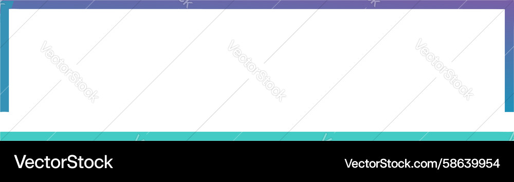 Minimalist Frame UI Component Vector Image