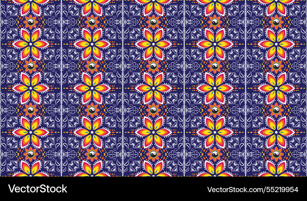 Moroccan seamless pattern in format abstract vector image