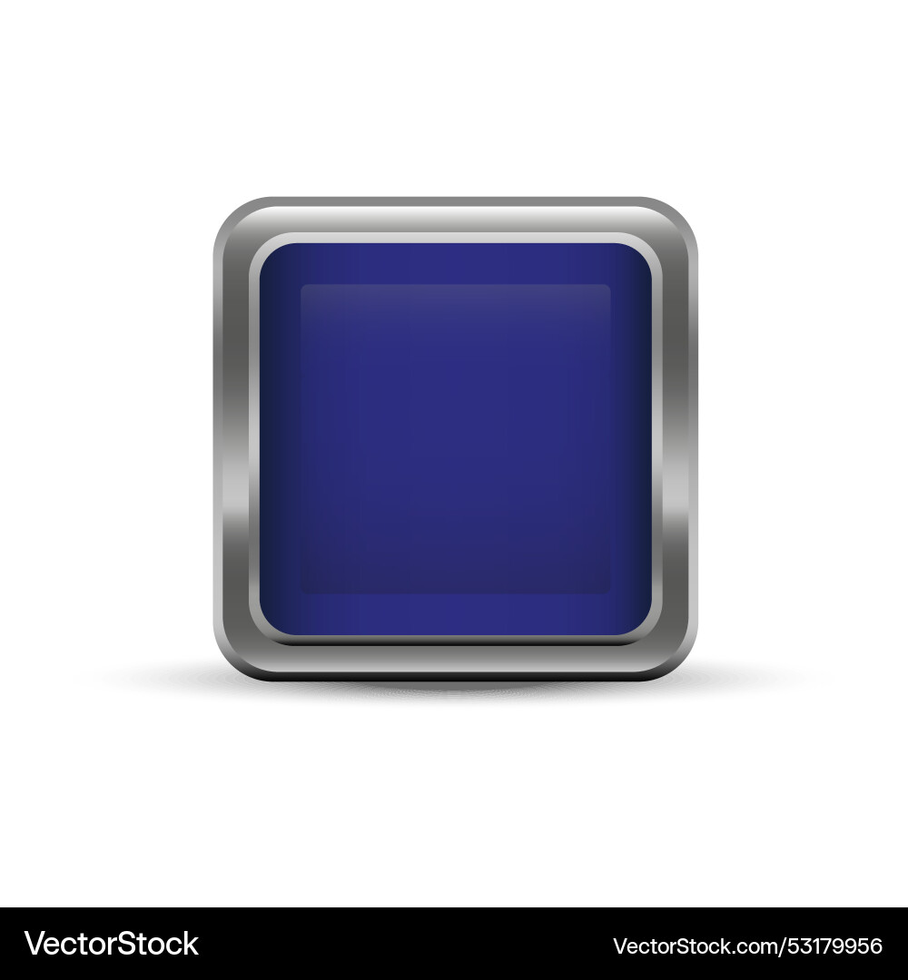 Glossy button interface icon modern ui element Glossy button interface icon modern ui element vector image