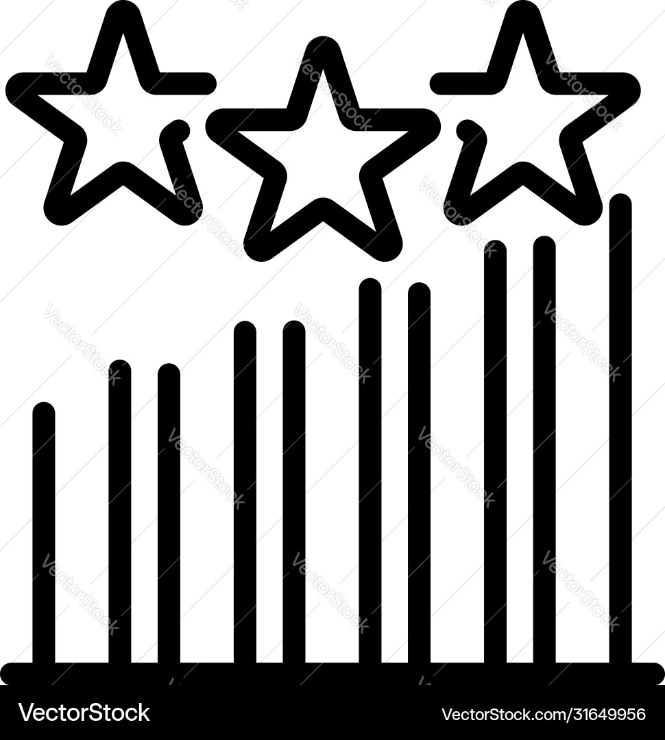 Tv Graph Diagramm Symbol Umriss Stil Tv Graph Diagramm Symbol Umriss Stil vektorbild