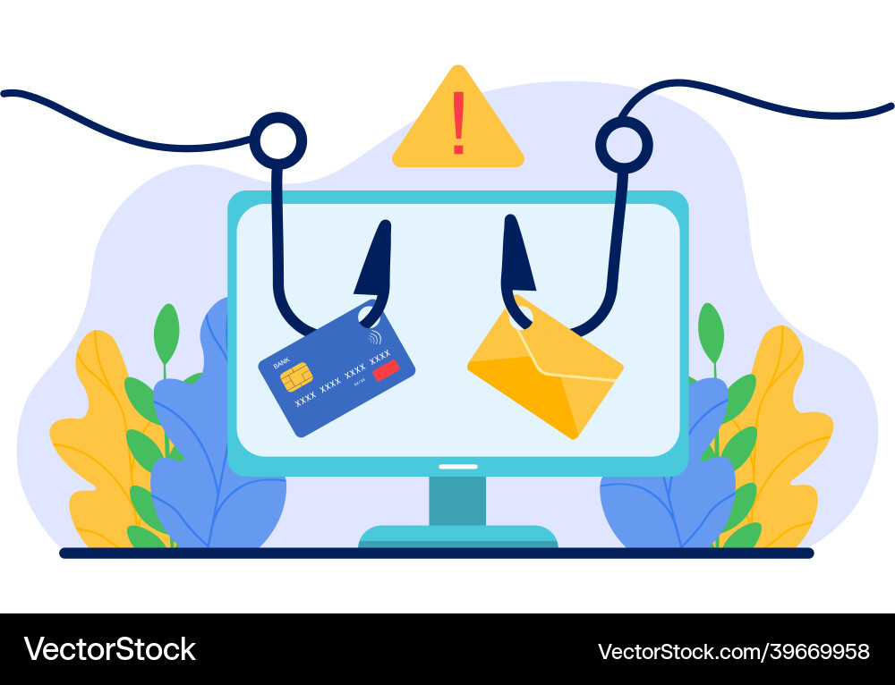 Account hacking concept Account hacking concept vector image