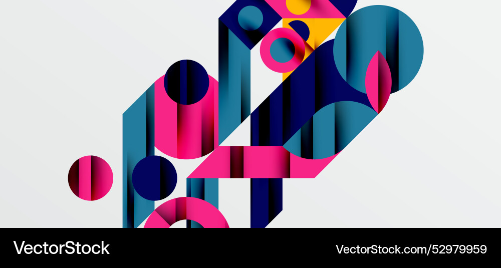 Geometric neo patterns abstract background Geometric neo patterns abstract background vector image