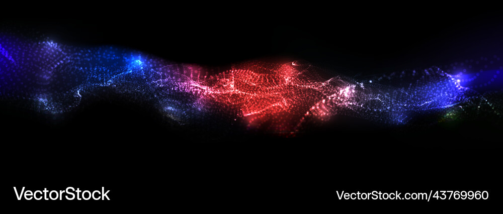 Abstract background particles liquid dynamic flow Abstract background particles liquid dynamic flow Vector Image