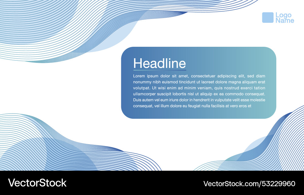 Abstract banner background with line graphics Abstract banner background with line graphics vector image