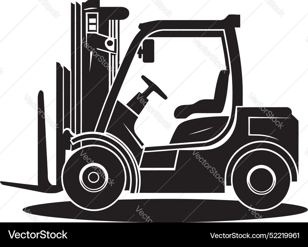 Palletpro iconic forklift design forkliftforce Vector Image