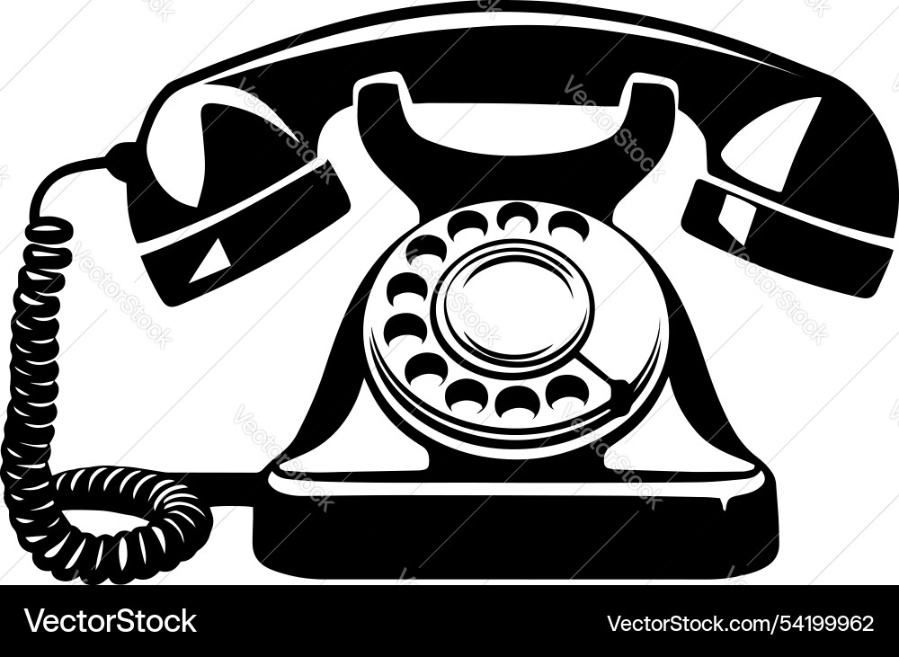 Printtelephone icon for web and mobile app Vector Image