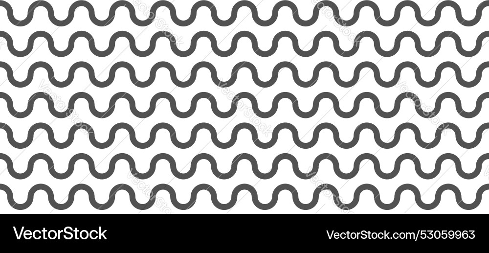 Wave lines pattern background seamless as zigzag Wave lines pattern background seamless as zigzag Vector Image