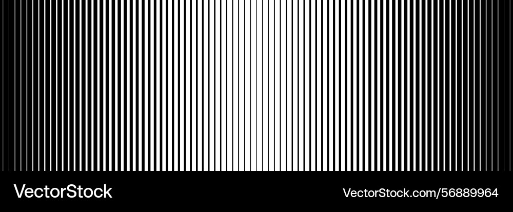 Horizontal black line halftone design for pattern Horizontal black line halftone design for pattern vector image